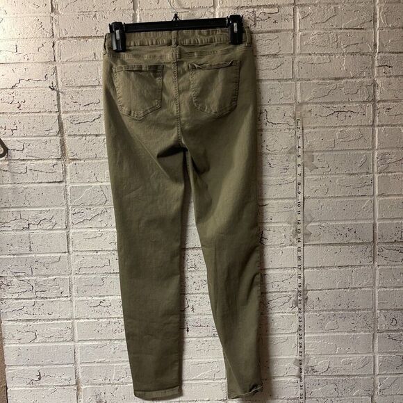 Celebrity Pink 13/31 Olive Green Mid-rise Skinny Pants - Picture 7 of 10